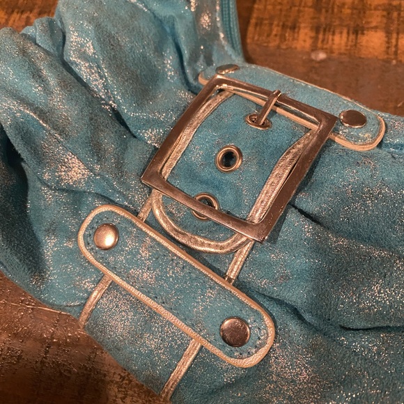 Blue with shimmery silver handbag🩵✨🩵 - Picture 2 of 5